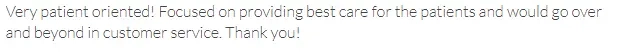 Chiropractic Toronto ON Testimonial 3 5-star review from patient praising Ritacco Chiropractic's care.